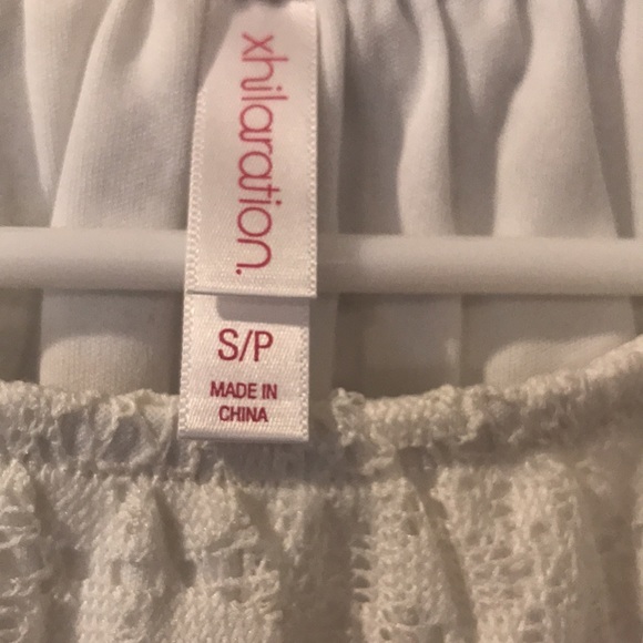 NWT girls small boho cream lace dress with braided belt - Picture 4 of 4